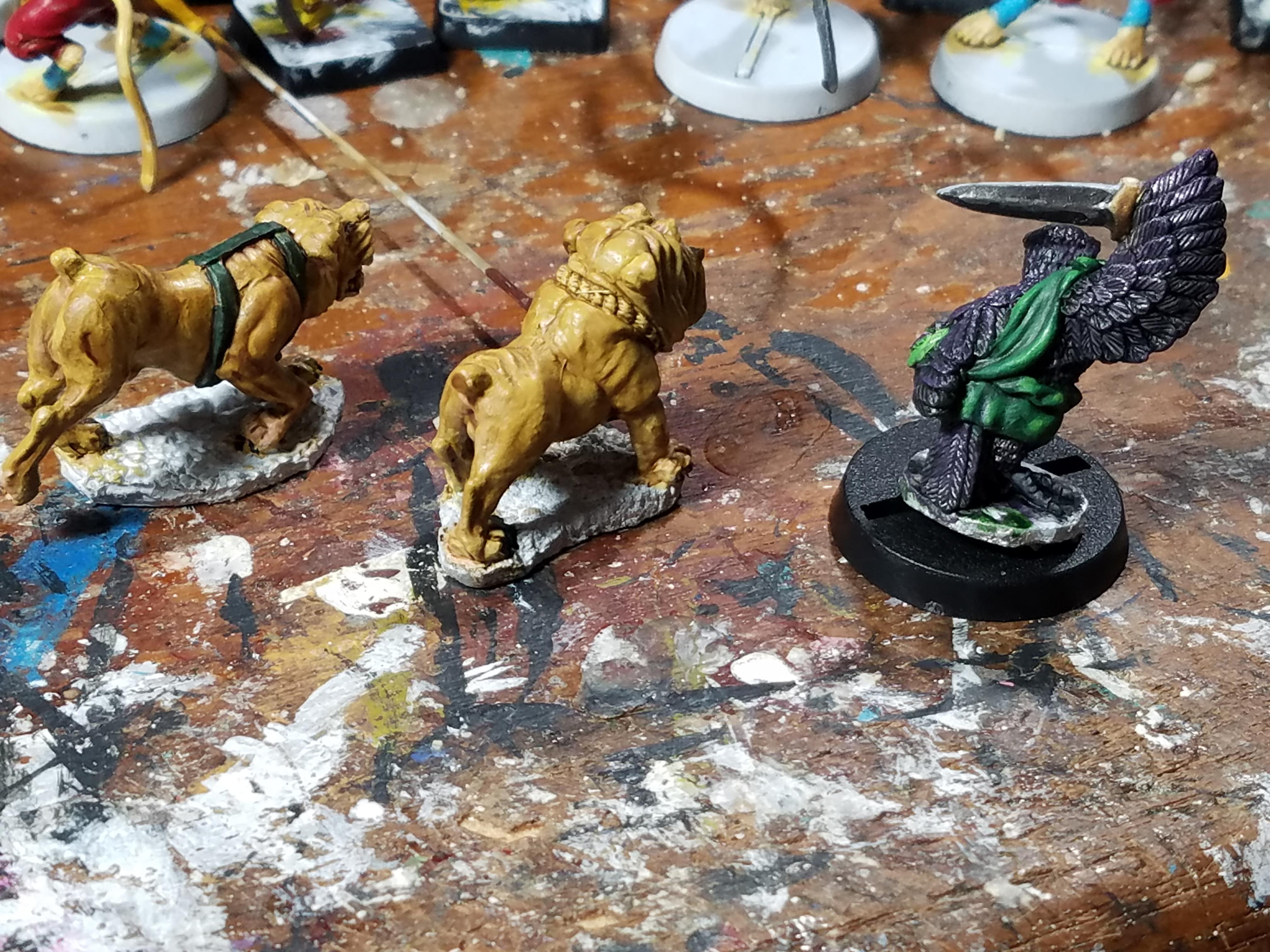 Animal Adventurer, Crow, Dakka Painting Challenge 2018, Dogs, Oathsworn